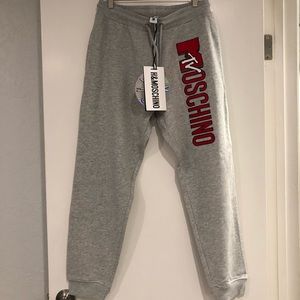H&M x Moschino Embroidered Joggers